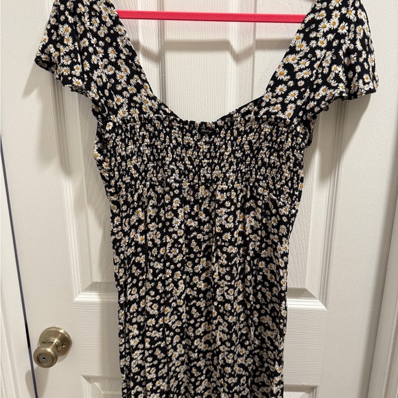 Hurley Black Floral Mini Dress - Picture 2 of 3